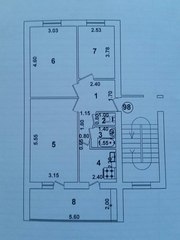 Продаю 3-х комнатную квартиру в Чиланзарском районе,  квартал 23